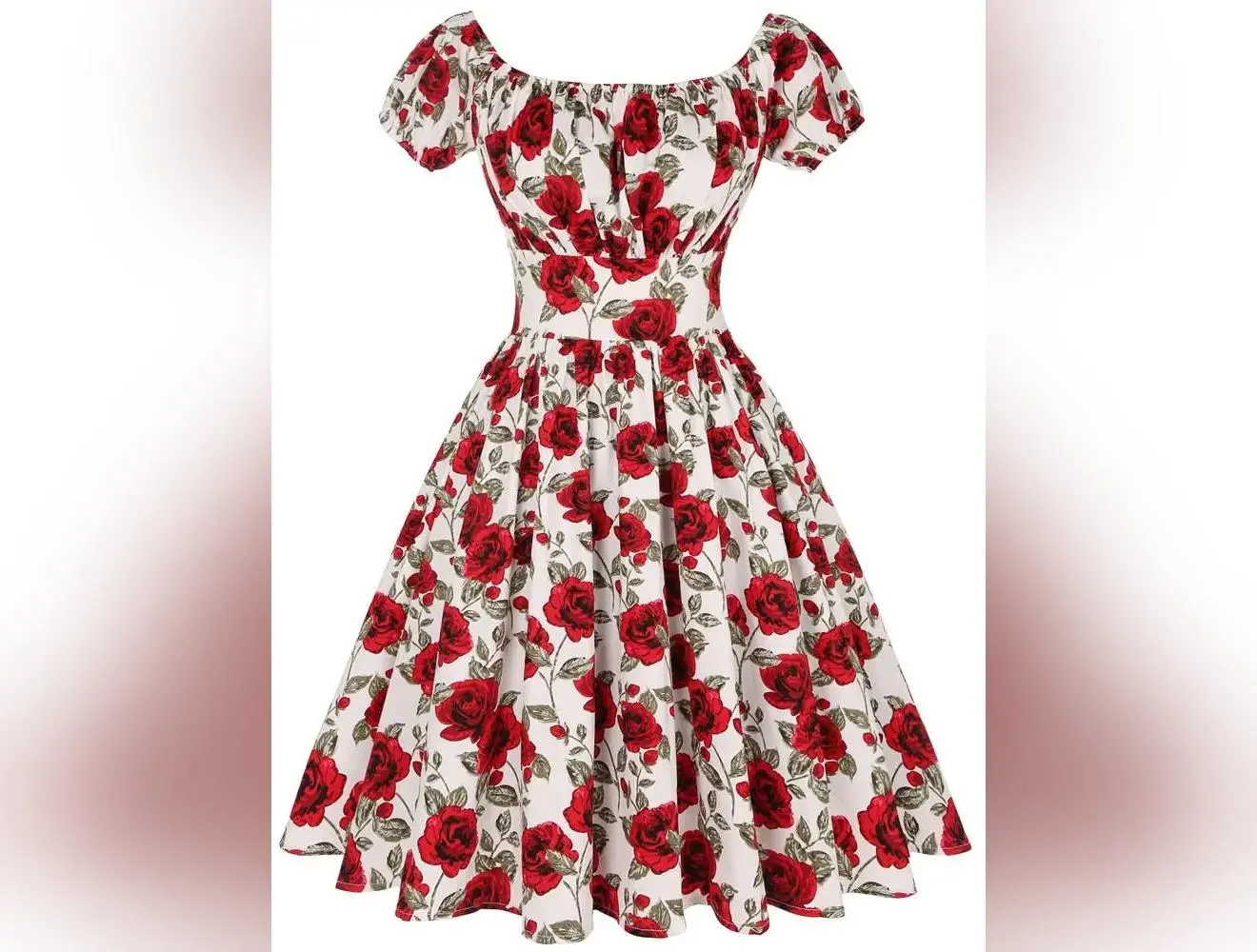 Rockabilly Women Swing Dress, Party Dresses- 50s 60s