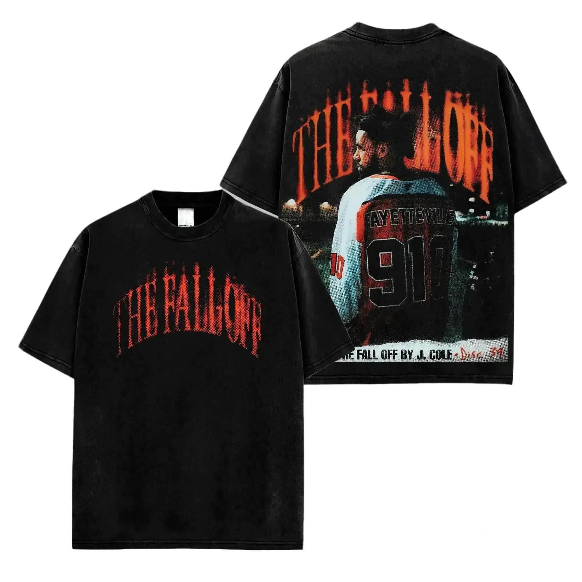 [FREE SHIP] J. Cole - The Fall-Off Tour Graphic V3 For Dreamville High-quality, Disc 29, Disc 39 Hip-Hop Shirt, The Fall-Off Album Jermaine Lamar Cole Fan Graphic Tee