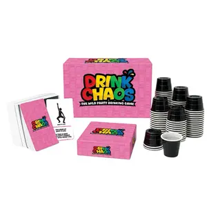 Drink Chaos: Wild Party Drinking Game for Social Gatherings, Group Entertainment