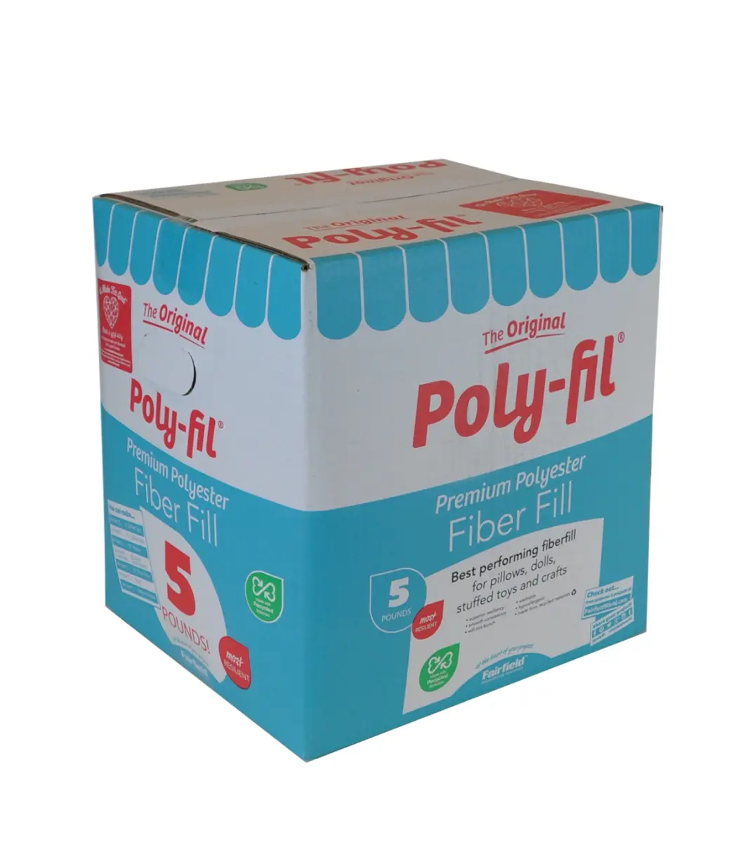 Premium Polyester Fiberfill (Poly-Fil PF-5P-1) - Craft Projects, Sewing, Soft Furnishings Supplies