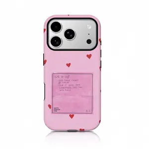 Sweet Cute Heart Pattern Phone Case Cover for iPhone 17 17pro 16promax 15pro 13 13mini 12 11 Xsmax 7, Stylish and Protective Design, Perfect Gift for Trendy Girls