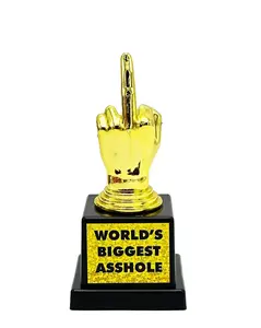 World's Biggest Asshole Mini Trophy