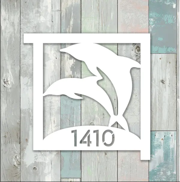 Dolphin Mailbox Bracket