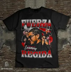 Fuerza Regida vintage look t-shirt JOP playera regional mexicano, Fuerza Regida Tshirt, Mexican Corridos, No Te Enamores 2024 Tour Merch shirt, Sweatshirt, Hoodie Casual Cotton Pepper Comfort Colors
