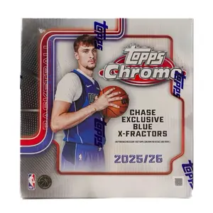 2025/26 Topps Chrome Basketball Mega Box Trading Cards
