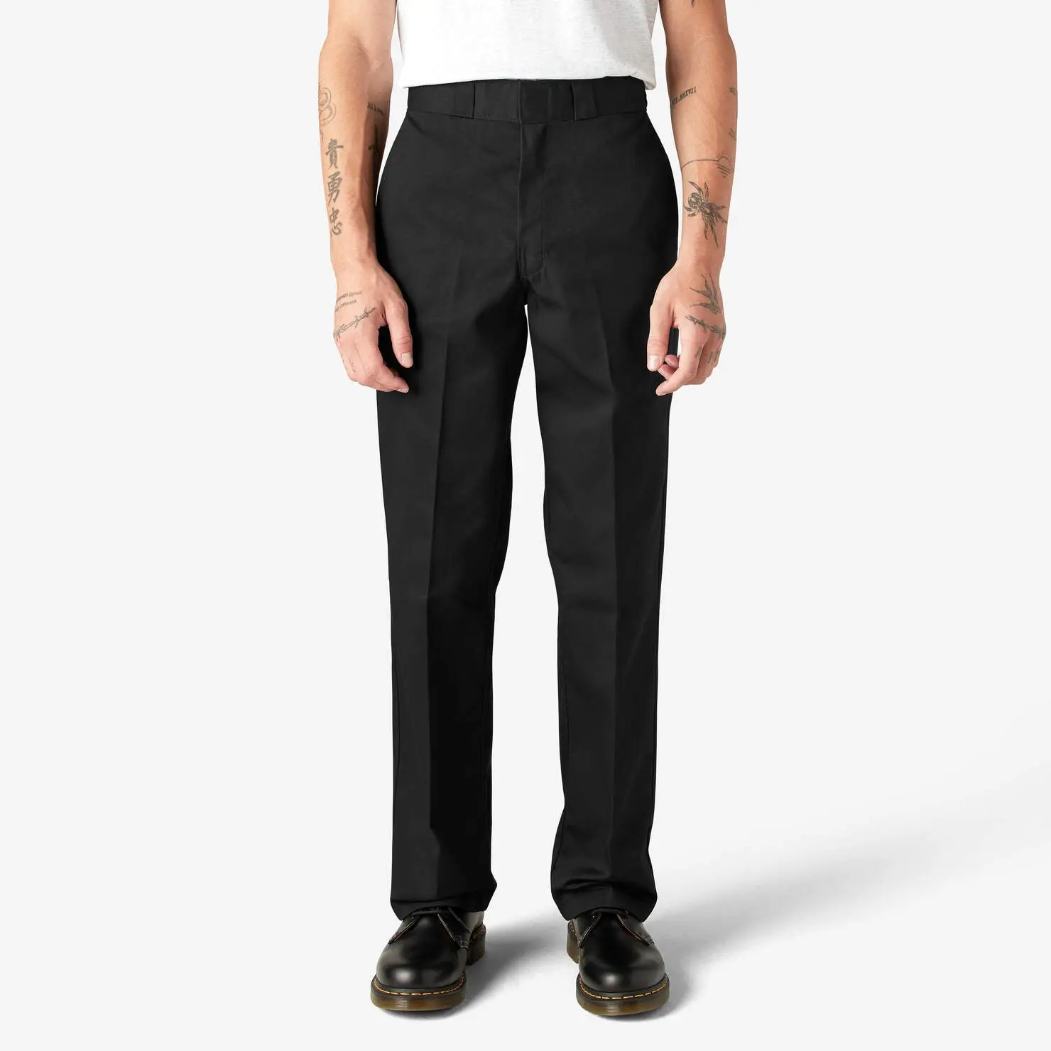 Dickies Original 874 Men's Straight Leg Workuniform Construction Pants, Classic High-Rise, Durable Non-Stretch Polyester-Cotton Twill, Straight Leg Uniform, Minimalist Style, 36X30