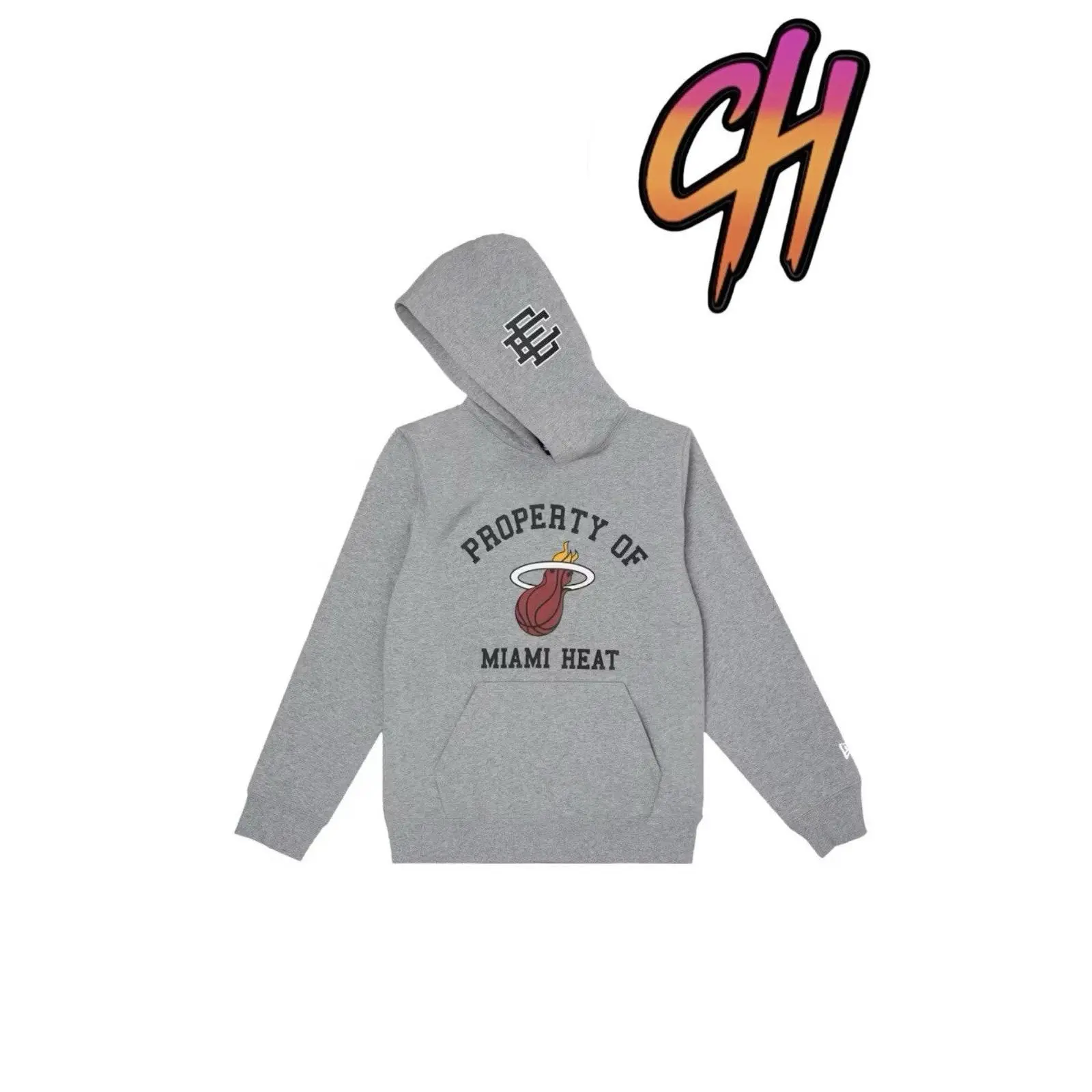 Eric Emanuel X NBA Hoodie Miami Heat Size X-Large