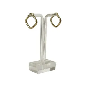 Argollas cuadradas medianas cierre click