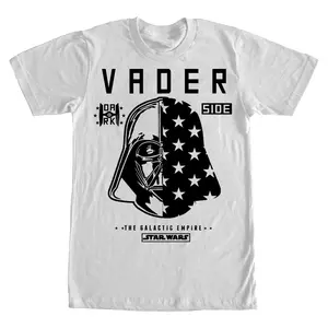 Men's Star Wars Darth Vader Dark Side Stars T-Shirt