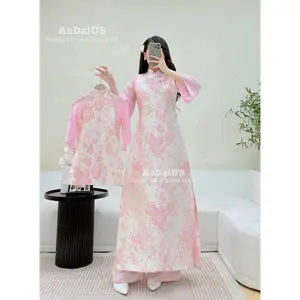 Spring Blossom Harmony Mother & Daughter Ao Dai M16