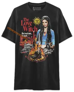 BLACK RABBIT The Love Witch She Loved Men To Death Retro Vintage Unisex Classic T-Shirt