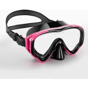 Adult Swim Goggles with Nose Cover, 180? Clear Wide View No Leak Diving Mask Pool Goggles for Women Men Adult Youth