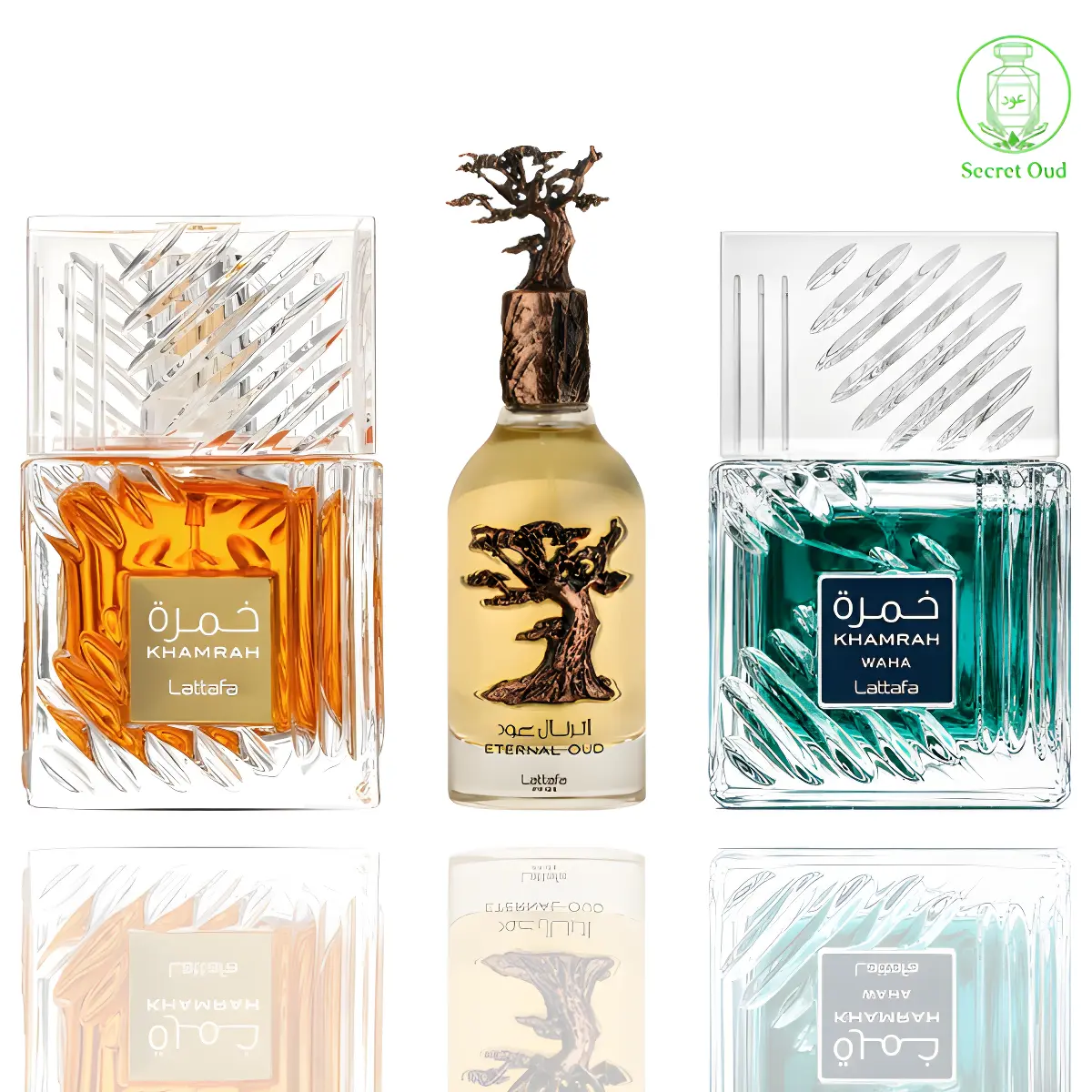 Khamrah + Eternal Oud + Khamrah Waha -- 3 Piece Bundle