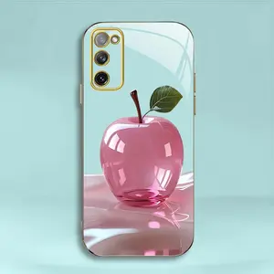 Creative Fruit high-end crystal-plated lightweight luxury soft case for【Galaxy S20 Fe】--975