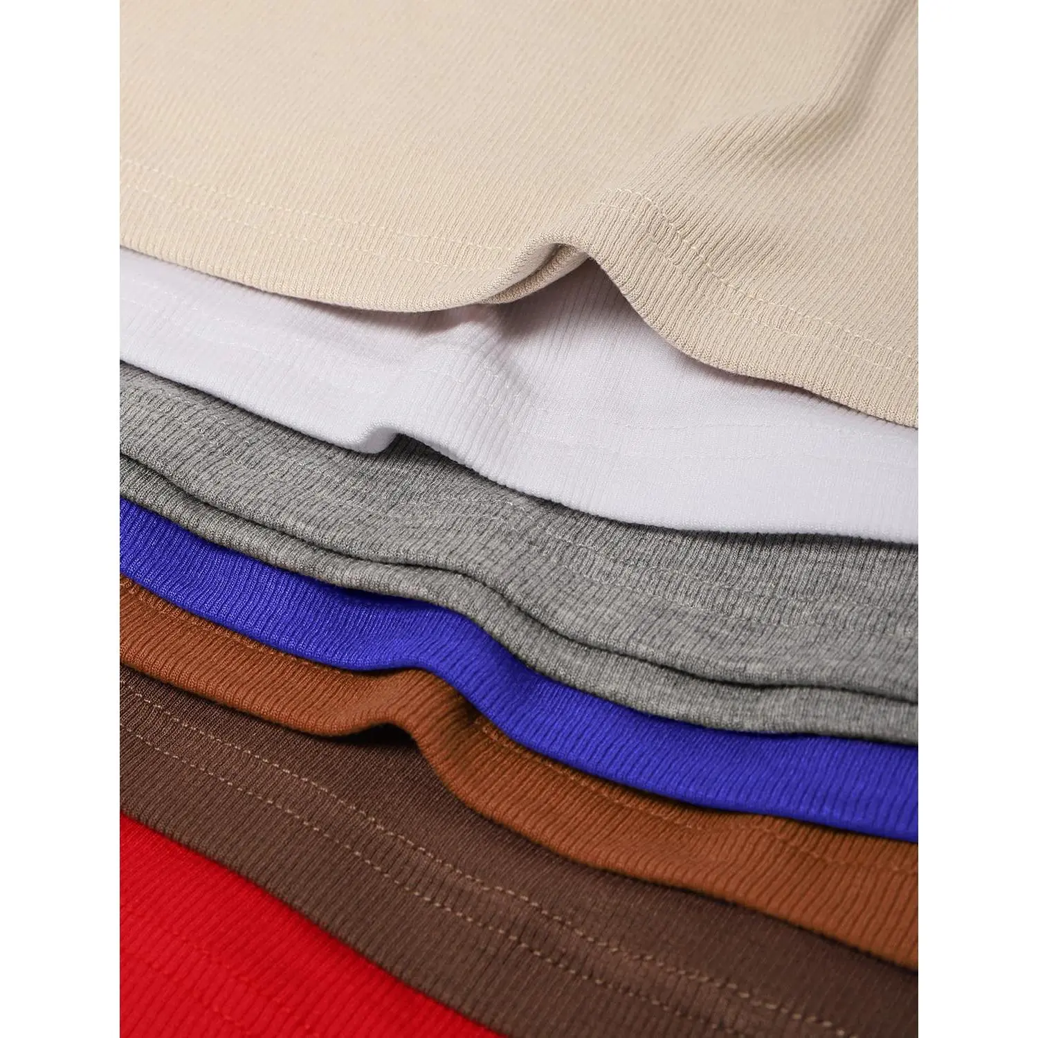 Womens Tank Tops High Neck Sleeveless Ribbed Tank Casual Basic Thick Strap Slim Fitted Racerback Shirts new arrival fashion vacation beach outfit loose fit overall Womens Tank Tops High Neck Sleeveless Ribbed Tank Casual Basic Thick Strap Slim Fitted Racerback Shirts new arrival fashion vacation beach outfit loose fit overall