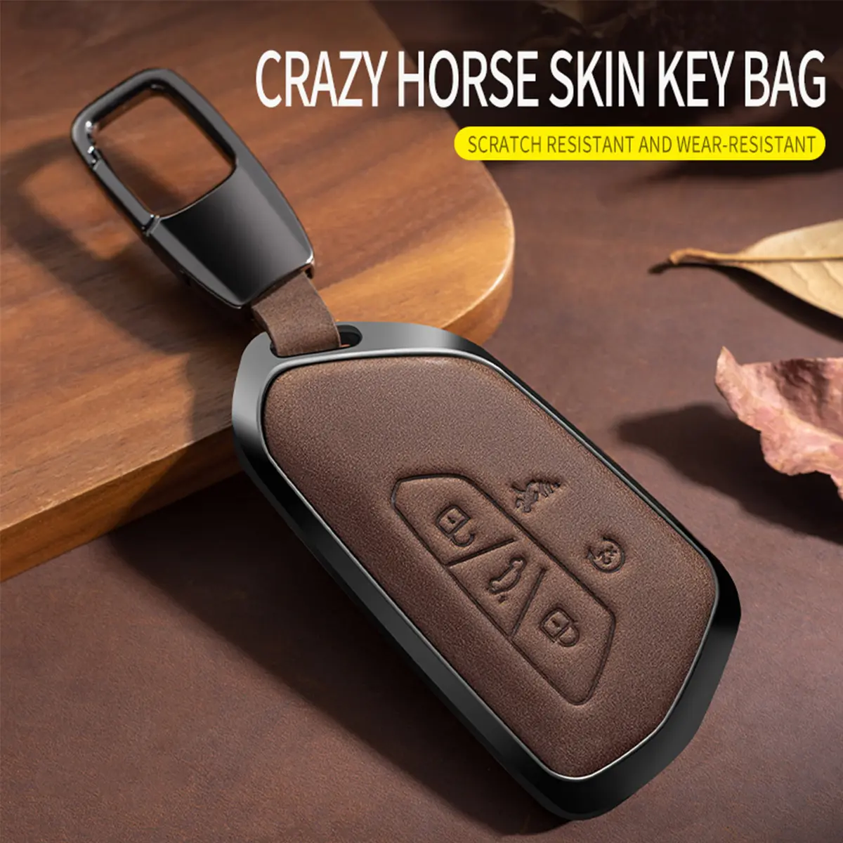 For Volkswagen Key Fob Cover Leather Car ID.4 ID.3 MK8 Golf GTI Seat Leon MK4 Skoda Octavia Key Case Automotive Car Accessory summervibes, Car Key Protector, Key Covers For Car Keys