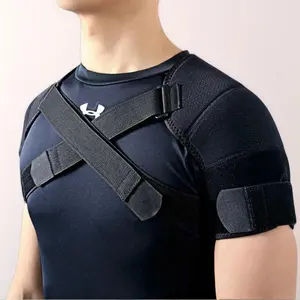 Sports Double Shoulder Strap Bidirectional Adjustable Pressurized Breathable Protection Strap Neoprene Shoulder Support for Enhanced Comfort and Stability