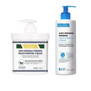 Advanced Firming Wrinkle Reducing Cream, 2 PCS Face & Body Advanced Firming & Wrinkle-Reducing Cream, Skin Tightener Rejuvenating Cream Set, Multi-Purpose Cream for All Skin Types Pack Skincare Moisturizers Peptide Tightening Comfort Skin Repair Moisture