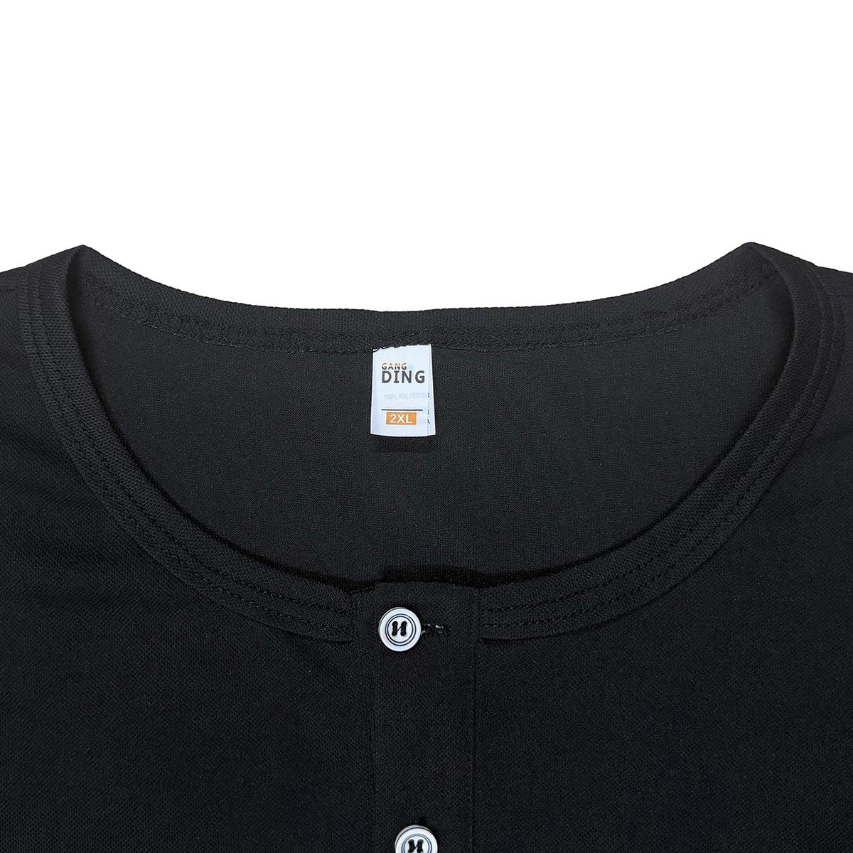 Men's 3pcs Solid Color Long-Sleeve Polyester Crew Neck T-Shirts - Quick-Dry, Breathable, Anti-Pilling, Wear-Resistant, Slight Stretch All-Season Base Layer for Daily Commuting, Athletic Training