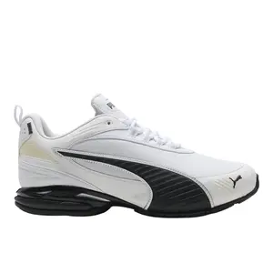 PUMA Mens Magnetic Sl Wide Lace Up Sneakers Shoes Casual - White