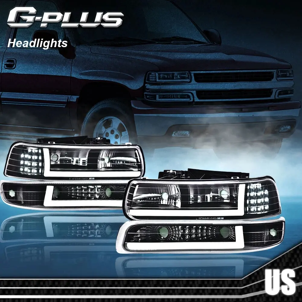 Clear Lens & Black Housing