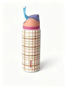 Owala 32oz one-button lid with straw and handle insulated kids' water bottle | leak-proof and durable | perfect for school, sports, lunch, travel, and camping tiktokshopspringglowup bpa-free cups kids cartoon drinking style
