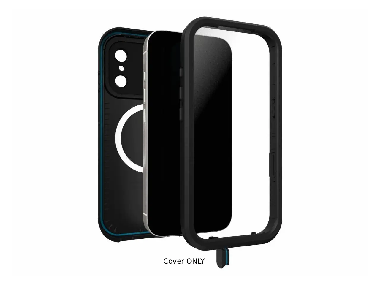 OtterBox FRE MagSafe Case for iPhone 17 Pro - Black - 77-99767