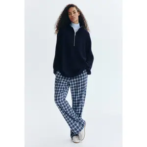 H&M Chunky-knit zip-top jumper