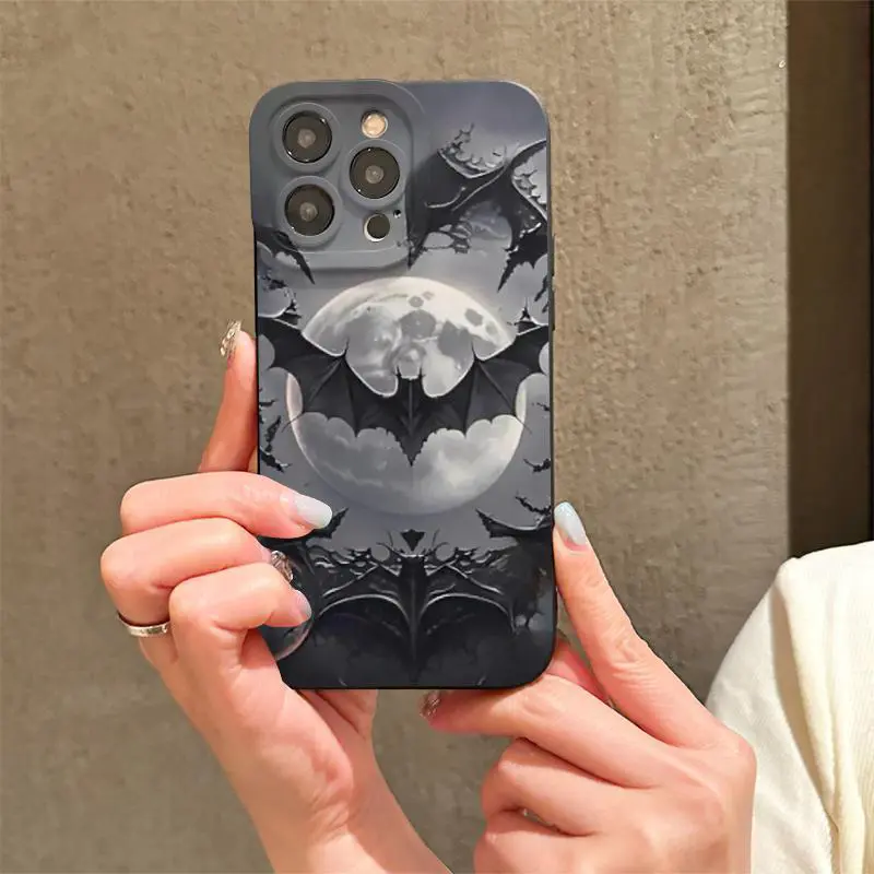 Creative Bat Pattern Phone Case, Full Body Shockproof Phone Protective Cover, Fashion Phone Accessories Compatible with iPhone 17 16 15 14 13 12 11 XS X series - TikTok Shop Creative Bat Pattern Phone Case, Full Body Shockproof Phone Protective Cover, Fashion Phone Accessories Compatible with iPhone 17 16 15 14 13 12 11 XS X series - TikTok Shop