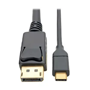 Tripp Lite series USB-C to DisplayPort Active Adapter Cable (M/M), 4K 60 Hz, 6 ft. (1.8 m)