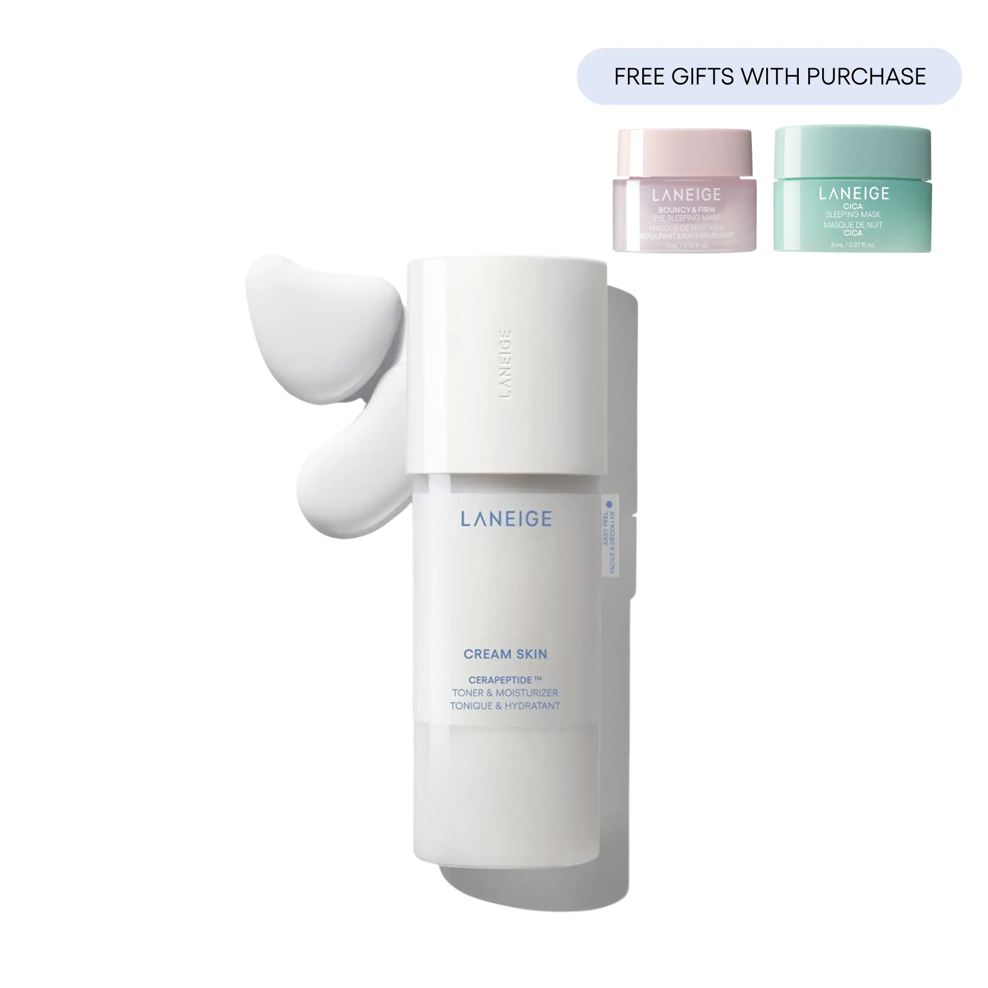 Laneige Cream Skin Toner & Moisturizer, Korean Skincare, Glass Skin, Hydrating