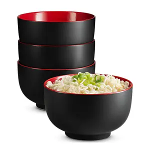 Asian Noodle Bowls, 34 oz, Set of 4