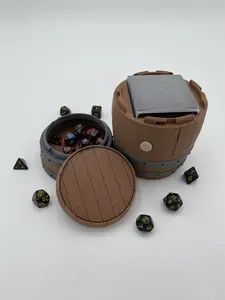 MTG Barrel Deck Box | Thunder Junction | EDH | Magic the Gathering | 100 Box | Tribal (Dwarf, Pirate, Monkey, Human, and so much more)