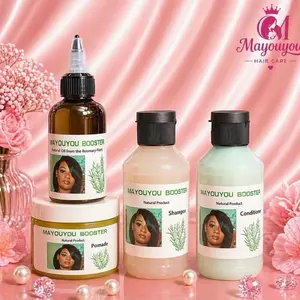 Mini Adult hair care booster set with shampoo and conditioner