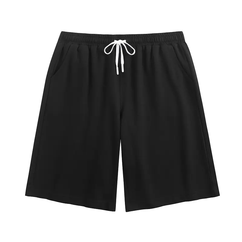 Summer Running Shorts for Men Casual Jogging Sport Short Pants Solid Color Drawstring Loose Dry Gym Sports Shorts breathable