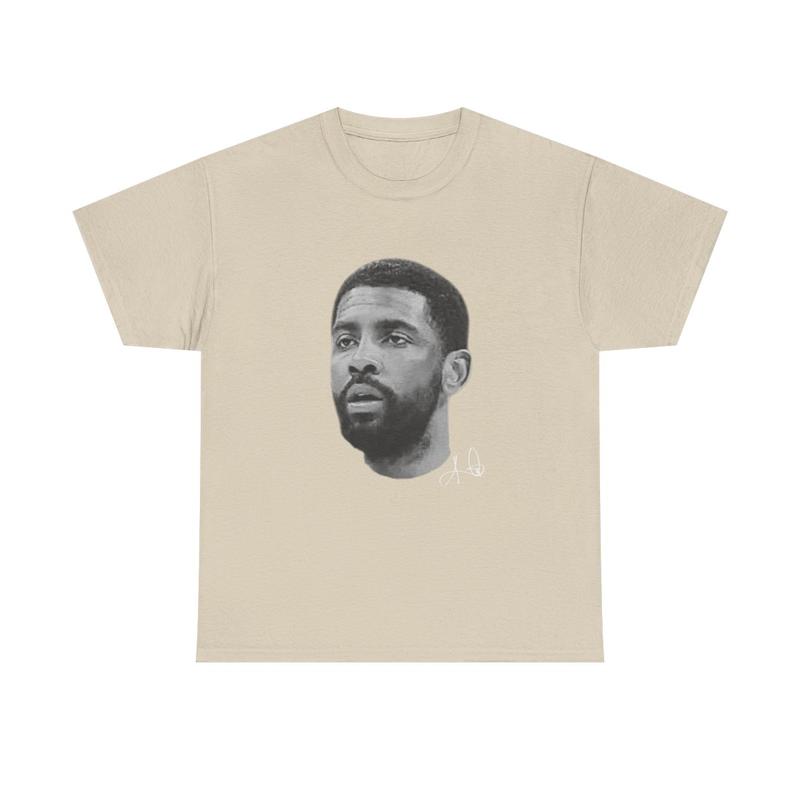 Kyrie Irving Dallas Mavericks Face Signature Vintage T-Shirt