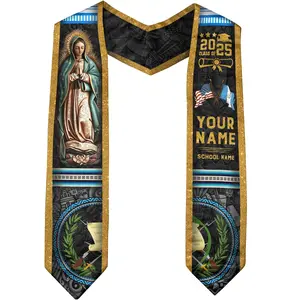 Customized Guatemalan Graduation Sash 2025, Personalized Guatemala Flag Graduation Stole Class of 2025