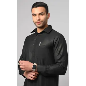 Formal Modest Collared Thobe / Jubba For Men