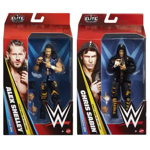 Package Deal (Set of 2) - Motor City Machine Guns (Sabin & Shelley) - WWE Elite 124 Mattel WWE Toy Wrestling Action Figures