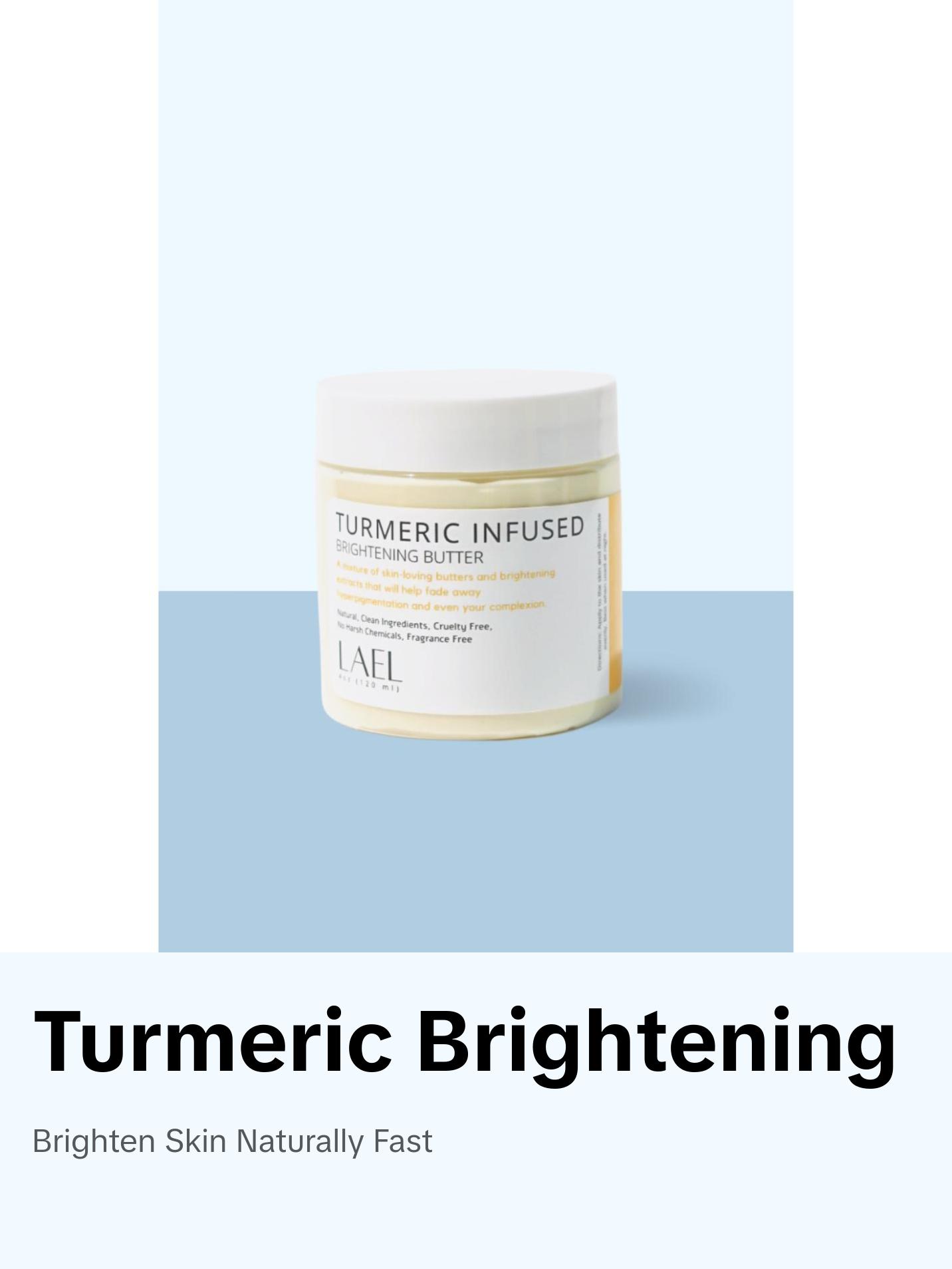 Turmeric Infused Brightening Butter