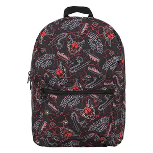 80% OFF Stranger Things Hellfire Club AOP Laptop Backpack - Official Licensed