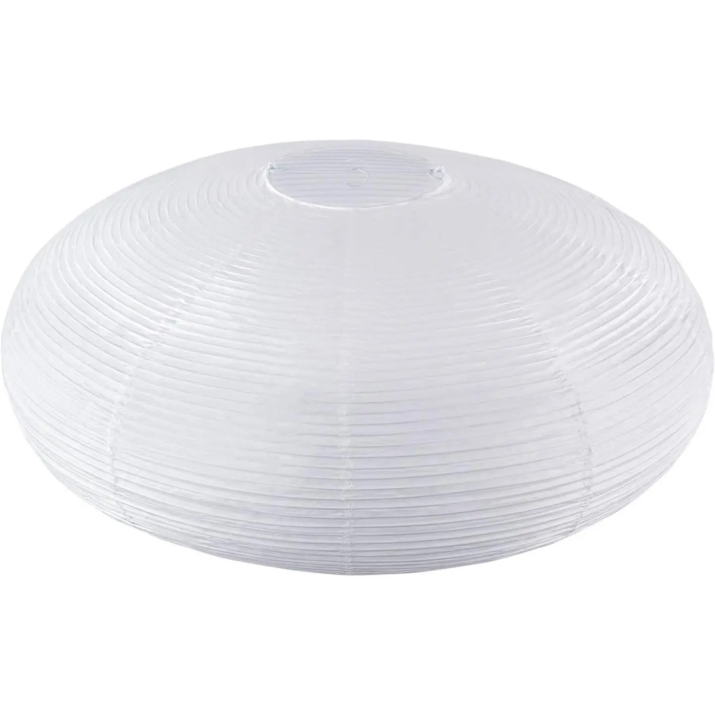White Oval Paper Lanterns, 22" Large Hanging Paper Lantern Shade, 1 Pack | Chinese/Japanese Paper Pendant Lampshade, Handmade, for Party Decoration, Wedding, Home Decor Ceiling Lamp shade