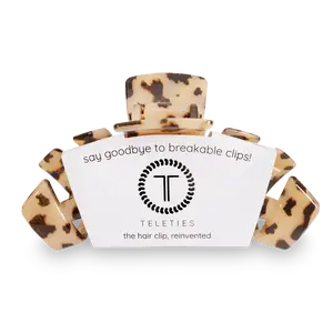 Teleties Blonde Tortoise Large Hair Clip