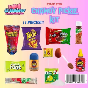 Takis Chamoy Pickle Kit  11 pieces bag
