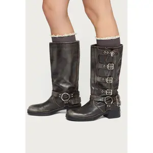 Lacey Ruffle Knee High Socks Lacey Ruffle Knee High Socks