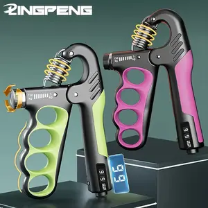 Adjustable Grip Strengthener, 5-150kg Hand Grip Exercise Equipment for Home Gym, Workout Hand Grip, Durable Hand Strength Training Equipment for Men & Women
