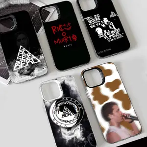 1pc Canserbero Pop Music Singer Fashion Phone Case IMD Color Silver Shell For IPhone17, 16 15 14 13 12 11 Pro Max Plus