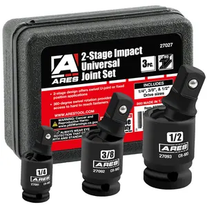ARES 27027 - 3-Piece 2-Stage Impact Universal Joint Set