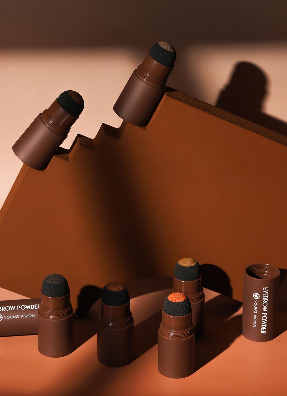 YOUNG VISION Eyebrow & Hairline Contour Kit Eyebrow Powder Pen Stamp Natural Daily Commuter Makeup