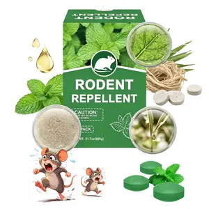Rodent Repellent Balls for Home & Kitchen, Natural Mice Deterrent, Pet-Friendly, Long-Lasting Pest Control, Safe for Indoor Use